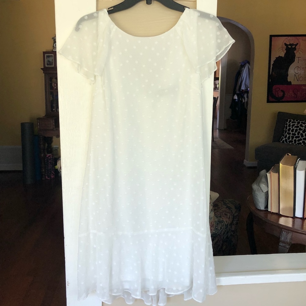 Karl Lagerfeld White Dress
